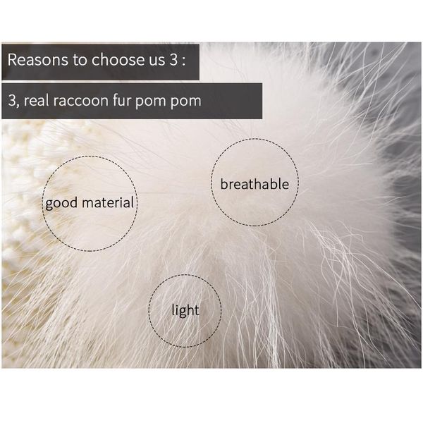 baby knitted winter hats child real raccoon fur pompom cap kids warm beanies girls boys ears qylpur
baby knitted winter hats child real raccoon fur pompom cap kids warm beanies girls boys ears qylpur