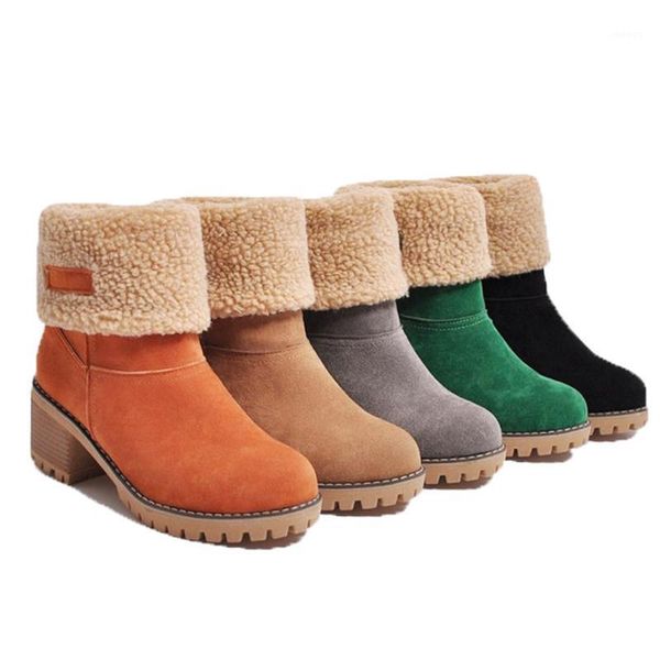 winter woman snow boots mid culf slip-on martain boots casual female fur warm ankle fashion multi turnup ladies shoes1, Black
winter woman snow boots mid culf slip-on martain boots casual female fur warm ankle fashion multi turnup ladies shoes1, Black
