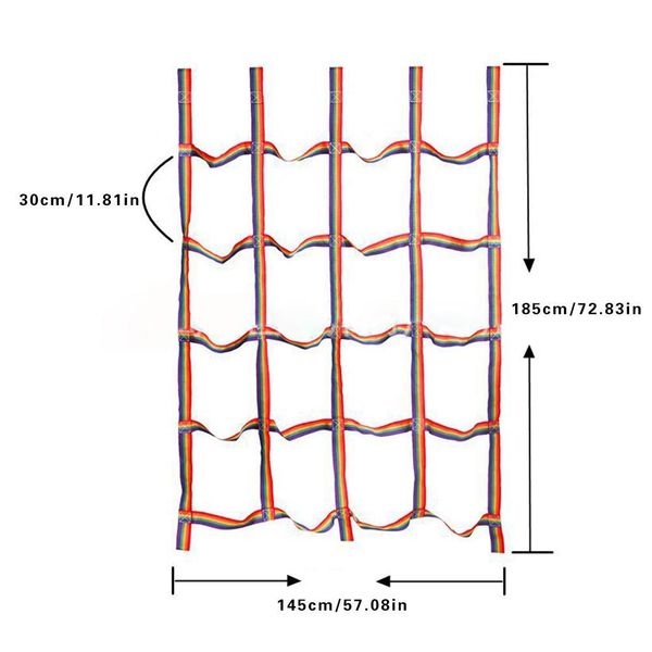 kids outdoor climbing wall rainbow ribbon net children physical training climbing net for daily sports team training fitness toy wmtgmw
kids outdoor climbing wall rainbow ribbon net children physical training climbing net for daily sports team training fitness toy wmtgmw