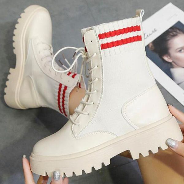 autumn new women shoes non-slip ankle boots platform socks boots fashion casual women's botas de mujer ll7111, Black
autumn new women shoes non-slip ankle boots platform socks boots fashion casual women's botas de mujer ll7111, Black