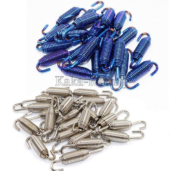 50pcs / lot universal motorcycle exhaust spring motorbike scooter accessories stainless steel fixing springs tension springs 
50pcs / lot universal motorcycle exhaust spring motorbike scooter accessories stainless steel fixing springs tension springs