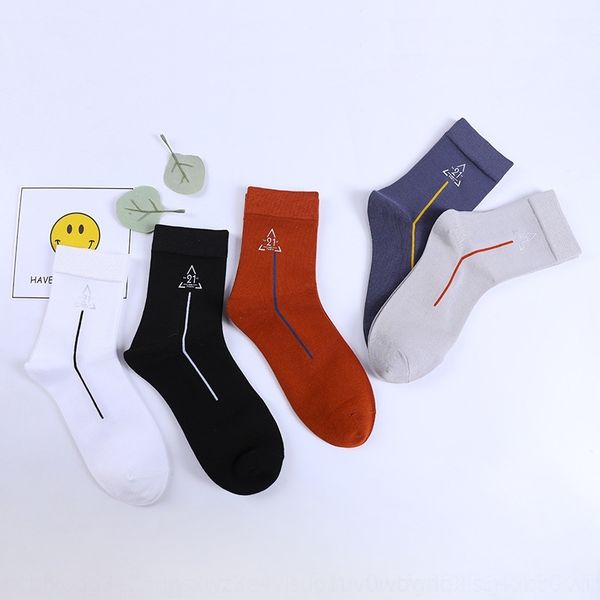 yfy1r autumn 2020 versatile men's combed socks medium cotton stripe new wicking medium thickness sweat printing and breathable mid tube, Black
yfy1r autumn 2020 versatile men's combed socks medium cotton stripe new wicking medium thickness sweat printing and breathable mid tube, Black