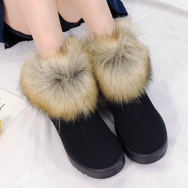 size 35-40 2020 new women ankle snow boots winter campus sweet fur shoes woman flat heels college girls daily casual boot1, Black
size 35-40 2020 new women ankle snow boots winter campus sweet fur shoes woman flat heels college girls daily casual boot1, Black