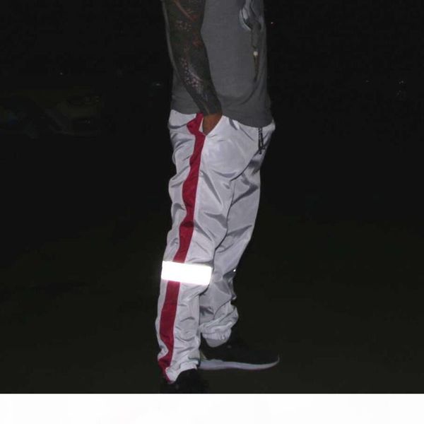 2020 casual sweatpants men hip hop pants mens high street trousers elastic waist stitching couple style reflective joggers pantalon homme, Black
2020 casual sweatpants men hip hop pants mens high street trousers elastic waist stitching couple style reflective joggers pantalon homme, Black