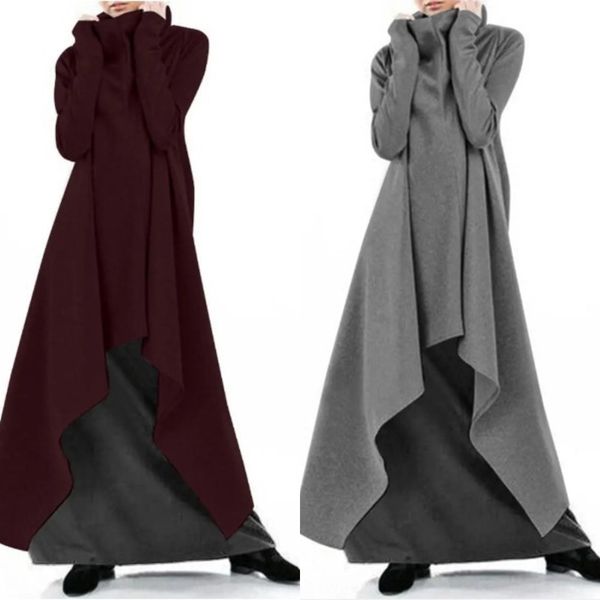 2020 women pullover sweatshirtsweatshirt sweatshirts loose irregular solid color robe sweatshirt high collar pullover sweater for women ck6y, Black;gray
2020 women pullover sweatshirtsweatshirt sweatshirts loose irregular solid color robe sweatshirt high collar pullover sweater for women ck6y, Black;gray