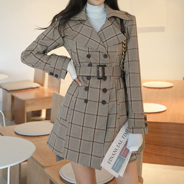 2021 new korean double hanger short-waisted lapel chess trench coat elegant nv wai tao yshv, Black
2021 new korean double hanger short-waisted lapel chess trench coat elegant nv wai tao yshv, Black