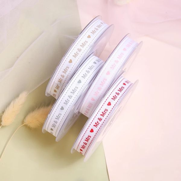 15mm 10m/20m grosgrain ribbon printed mr and mrs for home wedding party christmas decoration mariage thanksgiving gift crafts, Black
15mm 10m/20m grosgrain ribbon printed mr and mrs for home wedding party christmas decoration mariage thanksgiving gift crafts, Black