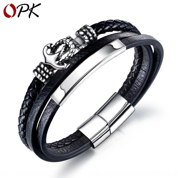 gejia fashion creative multi layer stainless steel ship anchor magneticleather gejia fashion creative bracelet accessories bracelet multi la, Golden;silver
gejia fashion creative multi layer stainless steel ship anchor magneticleather gejia fashion creative bracelet accessories bracelet multi la, Golden;silver