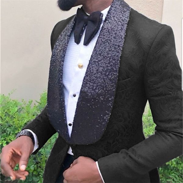 latest coat pant designs sequin lapel men suits black groom tuxedo dress men wedding party suit 2 piece set man blazer 201106, White;black
latest coat pant designs sequin lapel men suits black groom tuxedo dress men wedding party suit 2 piece set man blazer 201106, White;black