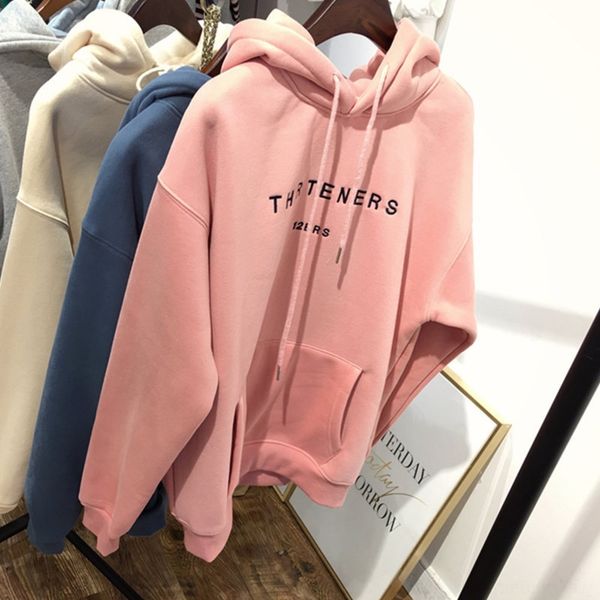 7r3at sweater 2020 autumn women's new korean letter sweaterstyle coat sweatercoat hooded long sleeve women's loose kuqa9, Black
7r3at sweater 2020 autumn women's new korean letter sweaterstyle coat sweatercoat hooded long sleeve women's loose kuqa9, Black