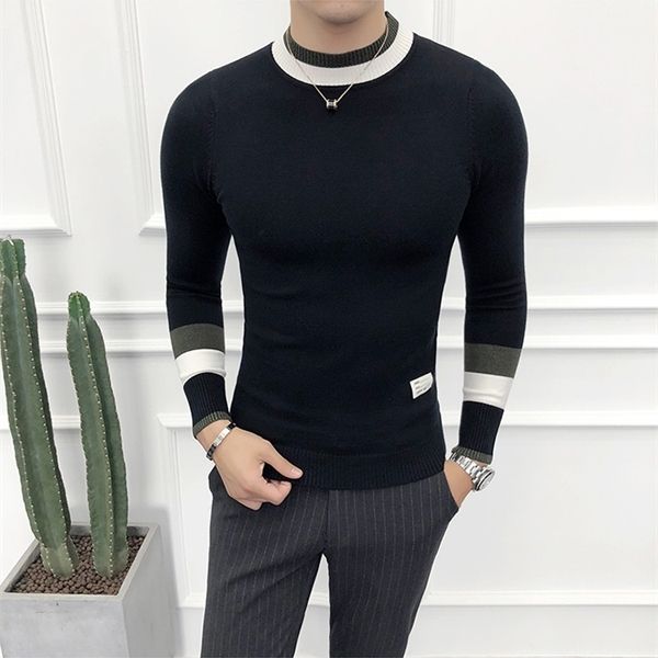 sweater men korean half turtleneck mens pullover autumn winter casual slim fit pullovers male long sleeve knitted clothing, White;black
sweater men korean half turtleneck mens pullover autumn winter casual slim fit pullovers male long sleeve knitted clothing, White;black