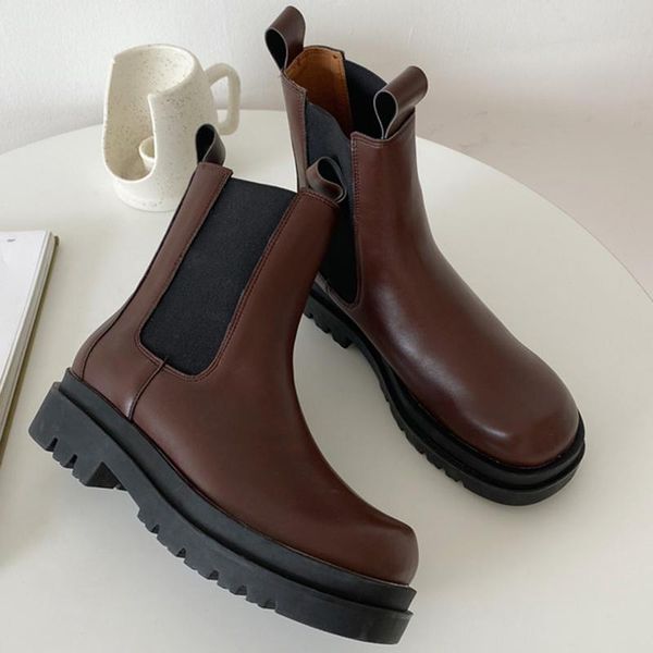 winter trending women leather white ankle boots round toe black short slip on brown ladies party shoes
winter trending women leather white ankle boots round toe black short slip on brown ladies party shoes