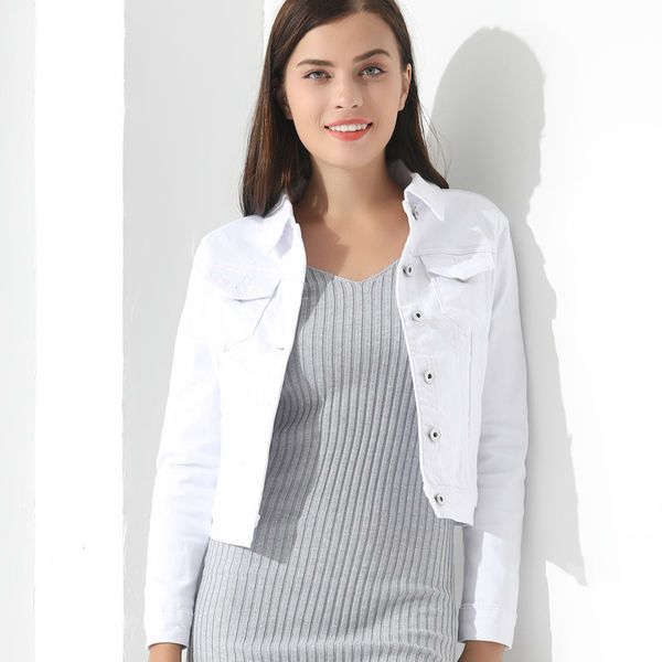 white jean jacket women womens jackets and coats jean slim short coat jacket feminina slim outwear jeans woman jacket 201026, Black;brown
white jean jacket women womens jackets and coats jean slim short coat jacket feminina slim outwear jeans woman jacket 201026, Black;brown