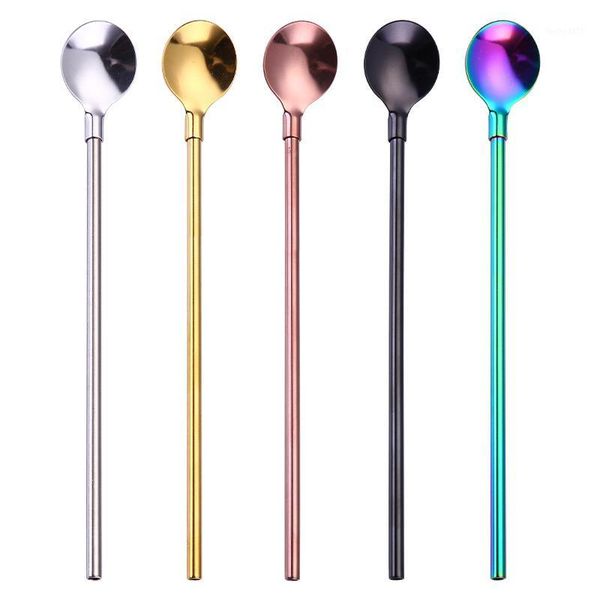 stainless steel reusable western straw spoon tableware dualuse dessert soup spoon cola drink straw ice stirring1
stainless steel reusable western straw spoon tableware dualuse dessert soup spoon cola drink straw ice stirring1