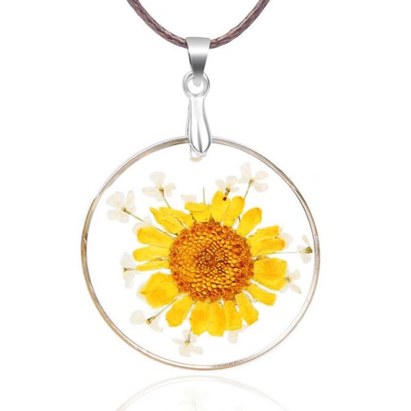 pendant necklaces original po frame dry sunflower necklace hand made dipping daisy jewelry female gift diy accessory rope sweater chain, Silver
pendant necklaces original po frame dry sunflower necklace hand made dipping daisy jewelry female gift diy accessory rope sweater chain, Silver