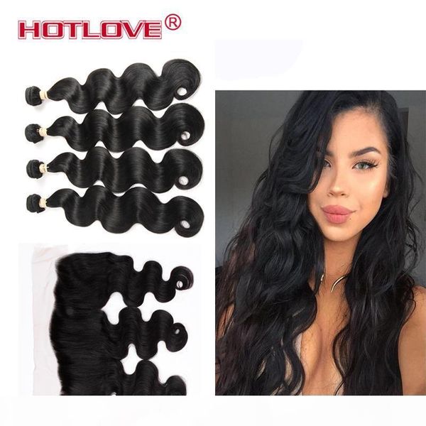 ove hair extensions brazilian body wave 4 bundles with lace frontal 13*4 ear to ear unprocessed virgin human hair 8-28inch 5pcs lot, Black;brown
ove hair extensions brazilian body wave 4 bundles with lace frontal 13*4 ear to ear unprocessed virgin human hair 8-28inch 5pcs lot, Black;brown