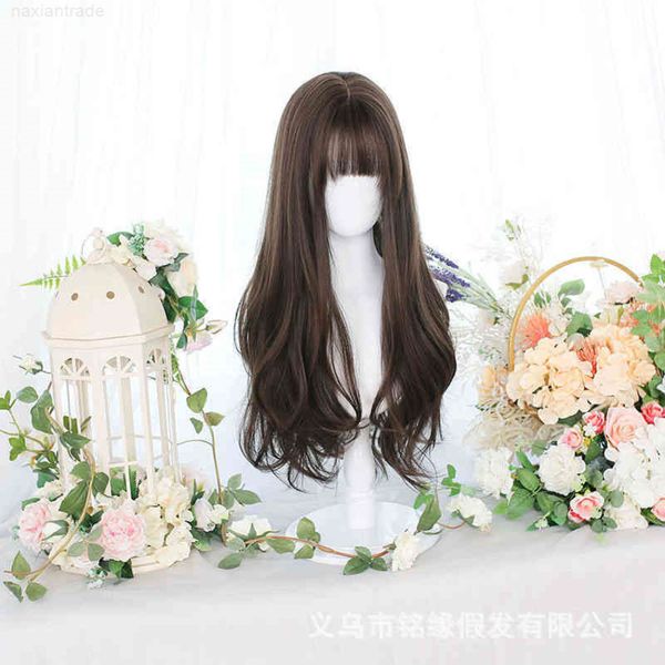 wig female head lolita wig set chemical fiber high temperature silk whole wigs fake hair, Black
wig female head lolita wig set chemical fiber high temperature silk whole wigs fake hair, Black