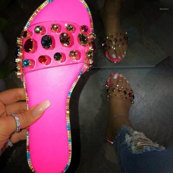 slippers women transparent crystal flat ladies open toe sansals woman summer comfortable casual fashion shoes female 2021 1, Black
slippers women transparent crystal flat ladies open toe sansals woman summer comfortable casual fashion shoes female 2021 1, Black