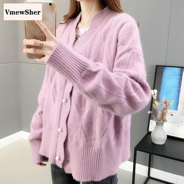 women's knits & tees vmewsher knitted women sweater cardigans single breasted solid v-neck long sleeve pearl buttons loose female, White
women's knits & tees vmewsher knitted women sweater cardigans single breasted solid v-neck long sleeve pearl buttons loose female, White