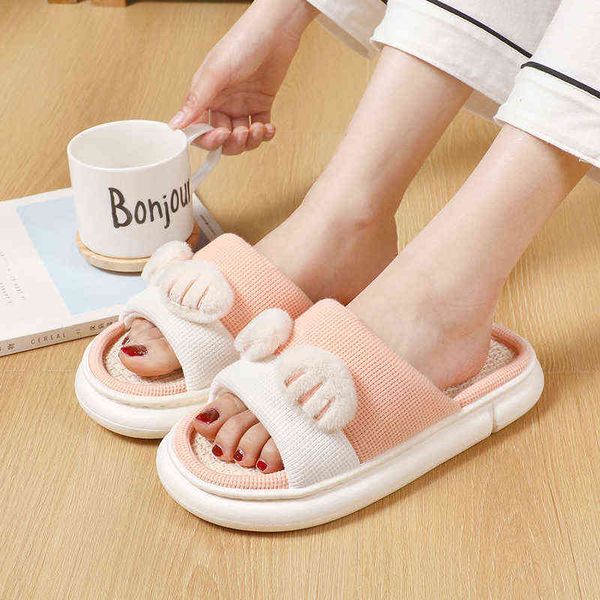 slippers home women indoor platform furry cute new cotton men spring autumn comfort ladies house bedroom anti slip shoes 220304, Black
slippers home women indoor platform furry cute new cotton men spring autumn comfort ladies house bedroom anti slip shoes 220304, Black