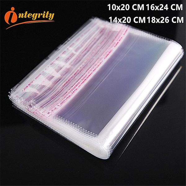 integrity 600-300pcs various big size clear self adhesive sealing plastic opp poly candy cookie packing resealable packaging bag
integrity 600-300pcs various big size clear self adhesive sealing plastic opp poly candy cookie packing resealable packaging bag