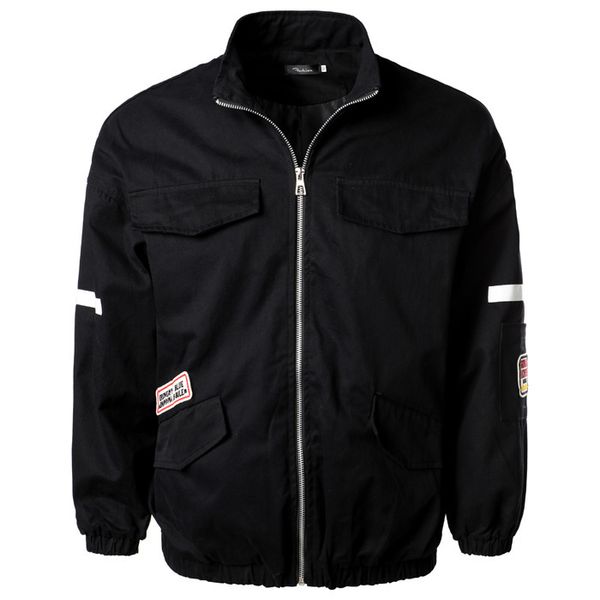 2021 new men hip hop autumn coat harajuku retro color block patchwork windbreaker streetwear vintage jacket oversized pgj1, Black;brown
2021 new men hip hop autumn coat harajuku retro color block patchwork windbreaker streetwear vintage jacket oversized pgj1, Black;brown