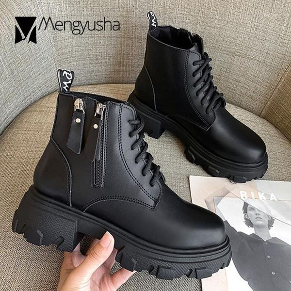 women double zipper riding boots platform shoes winter plush college girls lace up knight botas thicken soled ankle bottes femme1, Black
women double zipper riding boots platform shoes winter plush college girls lace up knight botas thicken soled ankle bottes femme1, Black