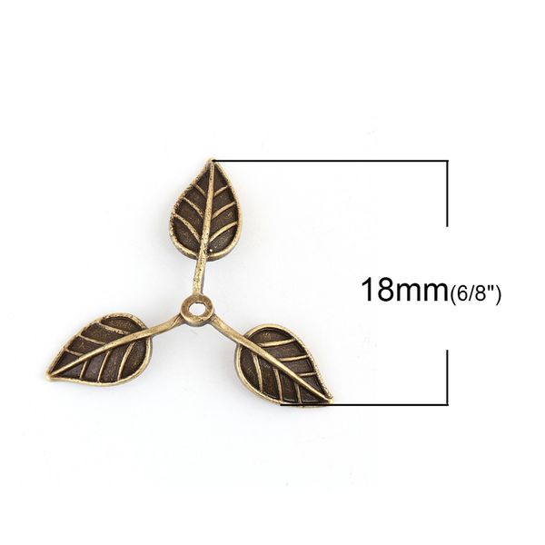 doreenbeads copper antique bronze beads caps leaf pattern findings (fit beads size 12mm dia.) 18mm( 6/8) x 15mm( 5/8) 3 pcs
doreenbeads copper antique bronze beads caps leaf pattern findings (fit beads size 12mm dia.) 18mm( 6/8) x 15mm( 5/8) 3 pcs