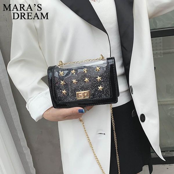 mara's dream 2020 new transparent jelly package turn lock sen series star messenger female shoulder small chain bag
mara's dream 2020 new transparent jelly package turn lock sen series star messenger female shoulder small chain bag