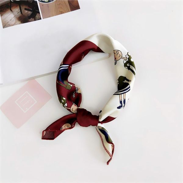 women stylish square scarf soft silk satin small scarves female hair bands trend office lady printing neckerchief, Blue;gray
women stylish square scarf soft silk satin small scarves female hair bands trend office lady printing neckerchief, Blue;gray