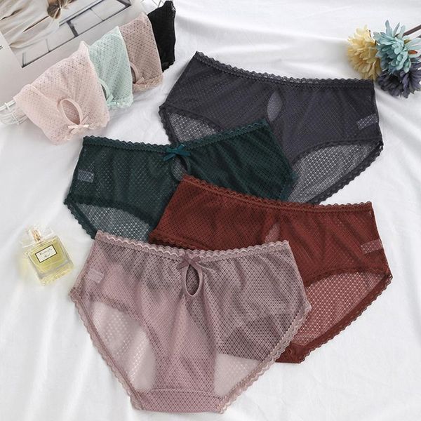 new high-elastic mid-waist hollow panties lace temptation transparent breathable ladies briefs, Black;pink
new high-elastic mid-waist hollow panties lace temptation transparent breathable ladies briefs, Black;pink