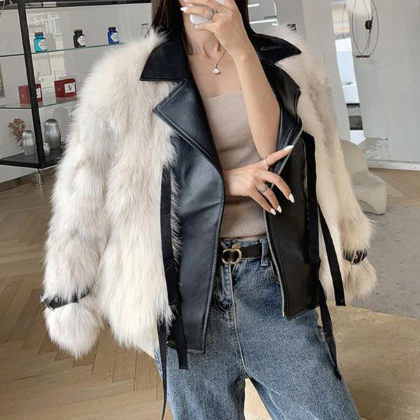 fur jackets 2020 new fashion women faux fur coat biker streetwear teddy bear jacket zip up pu leather elegant office outwear, Black
fur jackets 2020 new fashion women faux fur coat biker streetwear teddy bear jacket zip up pu leather elegant office outwear, Black