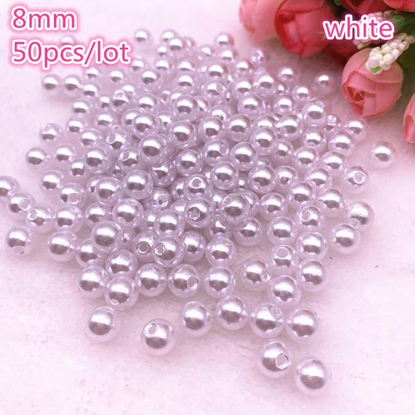 50pcs/lot 8mm imitation pearls round beads diy bracelet earrings charms necklace beads for handicrafts jewelry making wmtafr bdesybag
50pcs/lot 8mm imitation pearls round beads diy bracelet earrings charms necklace beads for handicrafts jewelry making wmtafr bdesybag
