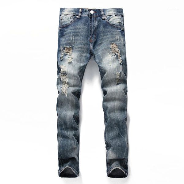 men's jeans men denim trousers fashion vintage design slim fit cotton brand classic plus size1, Blue
men's jeans men denim trousers fashion vintage design slim fit cotton brand classic plus size1, Blue