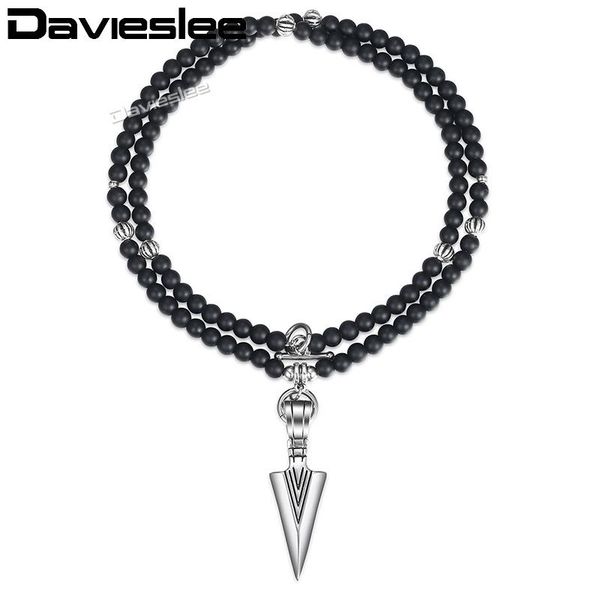 chains davieslee black glass womens mens beaded neckalce buddha matte silver color arrow pendant necklace lantern charms 6mm ldnm07
chains davieslee black glass womens mens beaded neckalce buddha matte silver color arrow pendant necklace lantern charms 6mm ldnm07