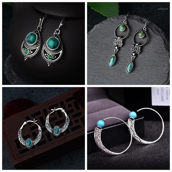 dangle & chandelier vintage style round drop earrings stone earring for women silver color jewelry oorbellen1
dangle & chandelier vintage style round drop earrings stone earring for women silver color jewelry oorbellen1