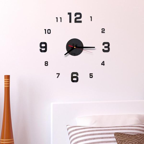 3d wall clock design large acrylic mirror clocks stickers living room accessories decorative house clock on the wall black silve1
3d wall clock design large acrylic mirror clocks stickers living room accessories decorative house clock on the wall black silve1
