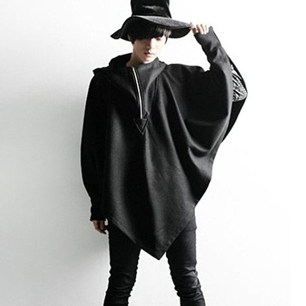 2021 autumn personality men in hood long wool trench nightclub stage costume coat gothic clothes izqu, Black;brown
2021 autumn personality men in hood long wool trench nightclub stage costume coat gothic clothes izqu, Black;brown