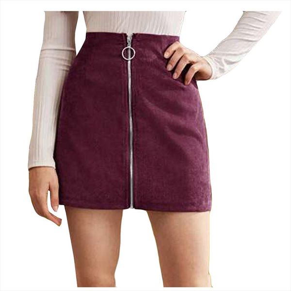 skirts women zipper high waist corduroy elegant office lady skirts uniform pleated mini skirt girls clothes, Black
skirts women zipper high waist corduroy elegant office lady skirts uniform pleated mini skirt girls clothes, Black