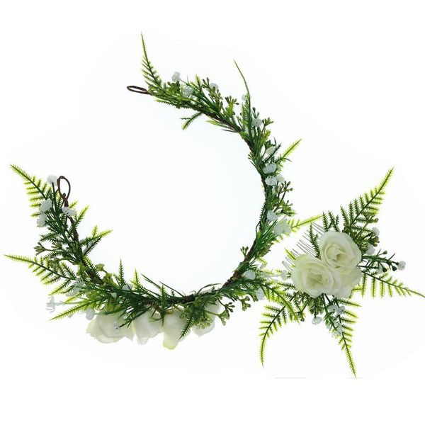 2pcs/set flower headwear women hair accessories asparagus flower wreath crown headband hat decoration adjustable floral qylrwu
2pcs/set flower headwear women hair accessories asparagus flower wreath crown headband hat decoration adjustable floral qylrwu
