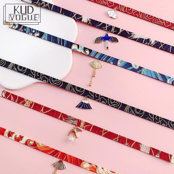 classic japanese style vintage ribbon rope doll choker cute romantic women bird cat carp 2020 party club pendant short necklace1, Golden;silver
classic japanese style vintage ribbon rope doll choker cute romantic women bird cat carp 2020 party club pendant short necklace1, Golden;silver