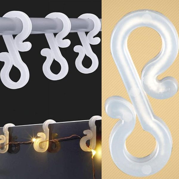 100 pcs gutter hang hooks s clip hooks for christmas decoration outside string lights seasonal fairy light string hook
100 pcs gutter hang hooks s clip hooks for christmas decoration outside string lights seasonal fairy light string hook
