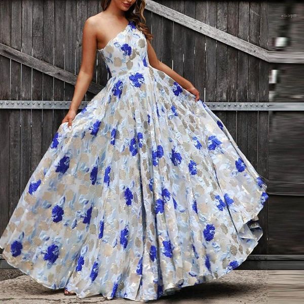 2020 new summer dress women sleeveless one shoulder party beach printed long dresses1, Black;gray
2020 new summer dress women sleeveless one shoulder party beach printed long dresses1, Black;gray