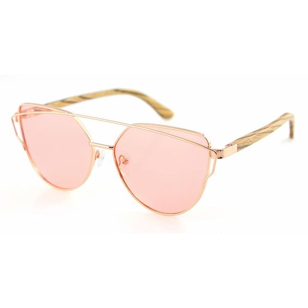 dropshipping fashion approved women polarized custom cateye rim wood arm pink sunglasses, White;black
dropshipping fashion approved women polarized custom cateye rim wood arm pink sunglasses, White;black