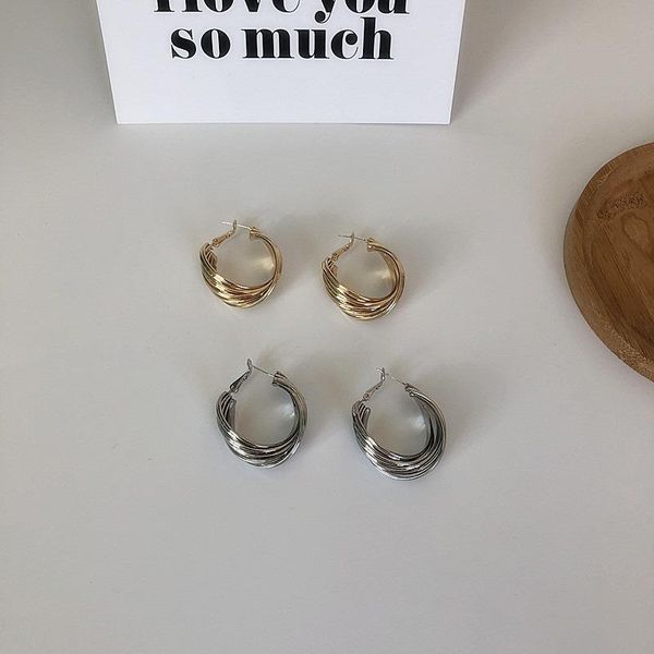 XINGGE Exquisite Gold Silver Color Alloy Irregular Geometrical C Shape Hoop Earings for Women Retro Twisted Earings Jewellery, Golden;silver
XINGGE Exquisite Gold Silver Color Alloy Irregular Geometrical C Shape Hoop Earings for Women Retro Twisted Earings Jewellery, Golden;silver