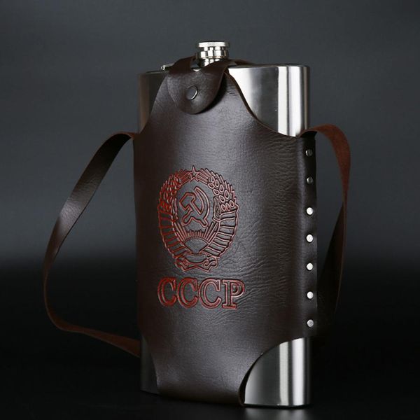 large capacity 64 oz leather thickening 304 stainless steel proof kettle pot hip flask whiskey wine bottle gifts cccp for alcoho bbygbe
large capacity 64 oz leather thickening 304 stainless steel proof kettle pot hip flask whiskey wine bottle gifts cccp for alcoho bbygbe