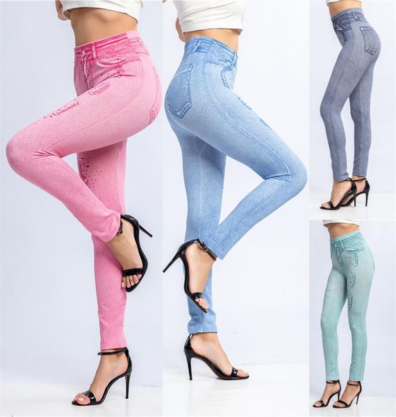 seamless leggings women clothes plus size printed jean leggings fashion casual pencil pants elastic slim leggins fitness, Black
seamless leggings women clothes plus size printed jean leggings fashion casual pencil pants elastic slim leggins fitness, Black