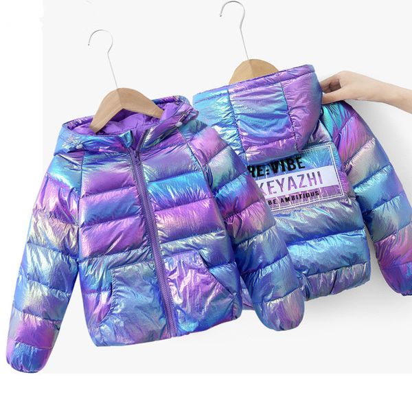 2020 winter new products children's lightweight down jacket boys and girls white duck down girls' colorful bright surface warm, Blue;gray
2020 winter new products children's lightweight down jacket boys and girls white duck down girls' colorful bright surface warm, Blue;gray
