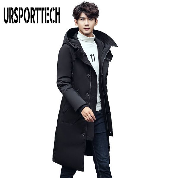ursporttech 2019 winter warm long down jacket men casual clothing outwear hooded down jackets male thick down coat plus size 5xl, Black
ursporttech 2019 winter warm long down jacket men casual clothing outwear hooded down jackets male thick down coat plus size 5xl, Black