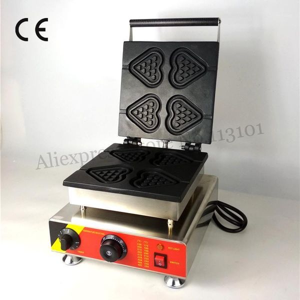 bread makers 4 molds 110v/220v heart-shape lolly waffle making machine stainless steel love-shape cake maker ce approval for snack street1
bread makers 4 molds 110v/220v heart-shape lolly waffle making machine stainless steel love-shape cake maker ce approval for snack street1